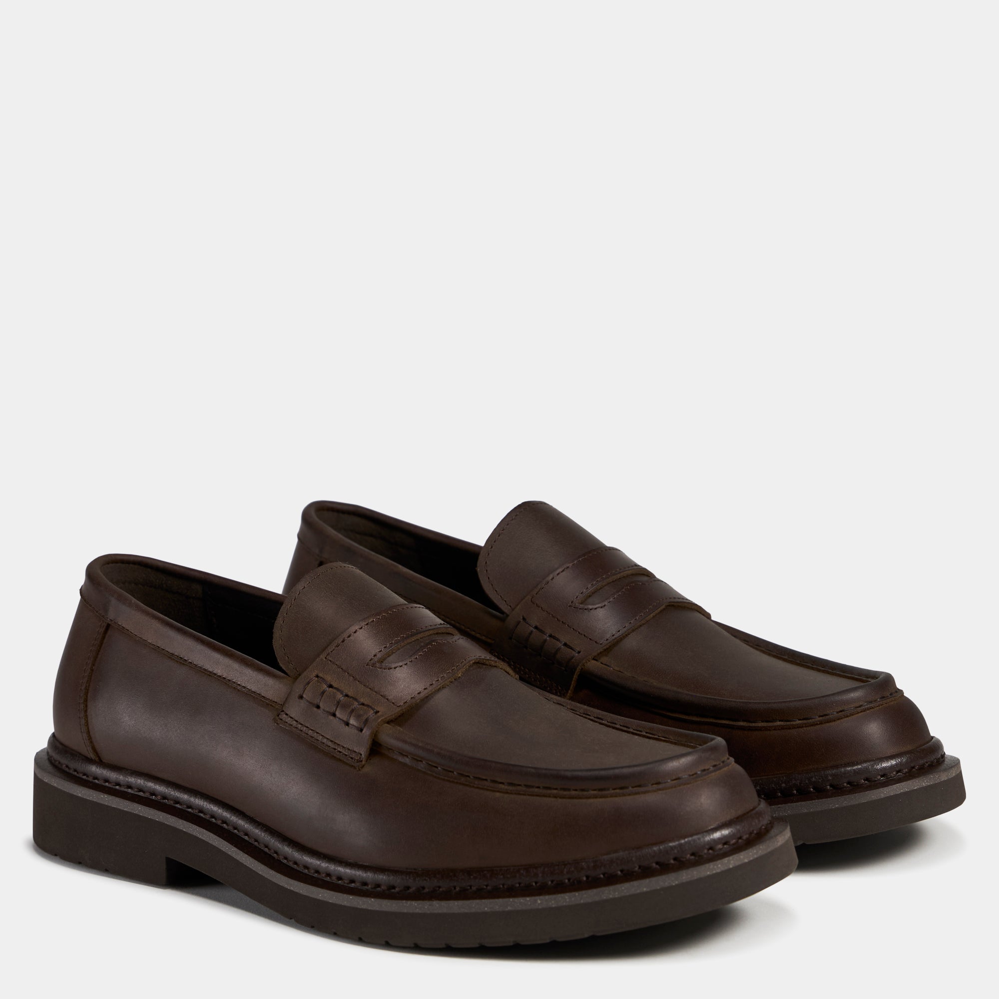 TGA by Ahler 2650 Loafer Brown