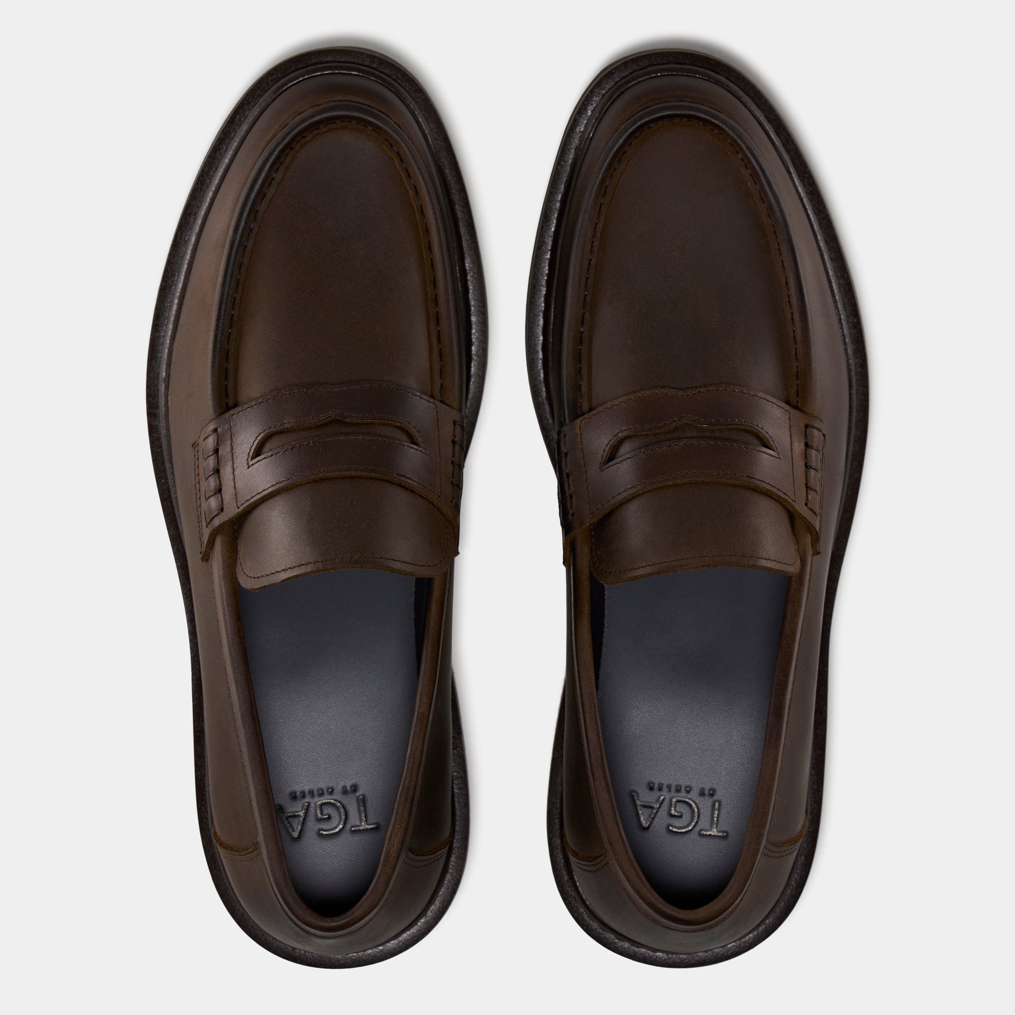 TGA by Ahler 2650 Loafer Brown
