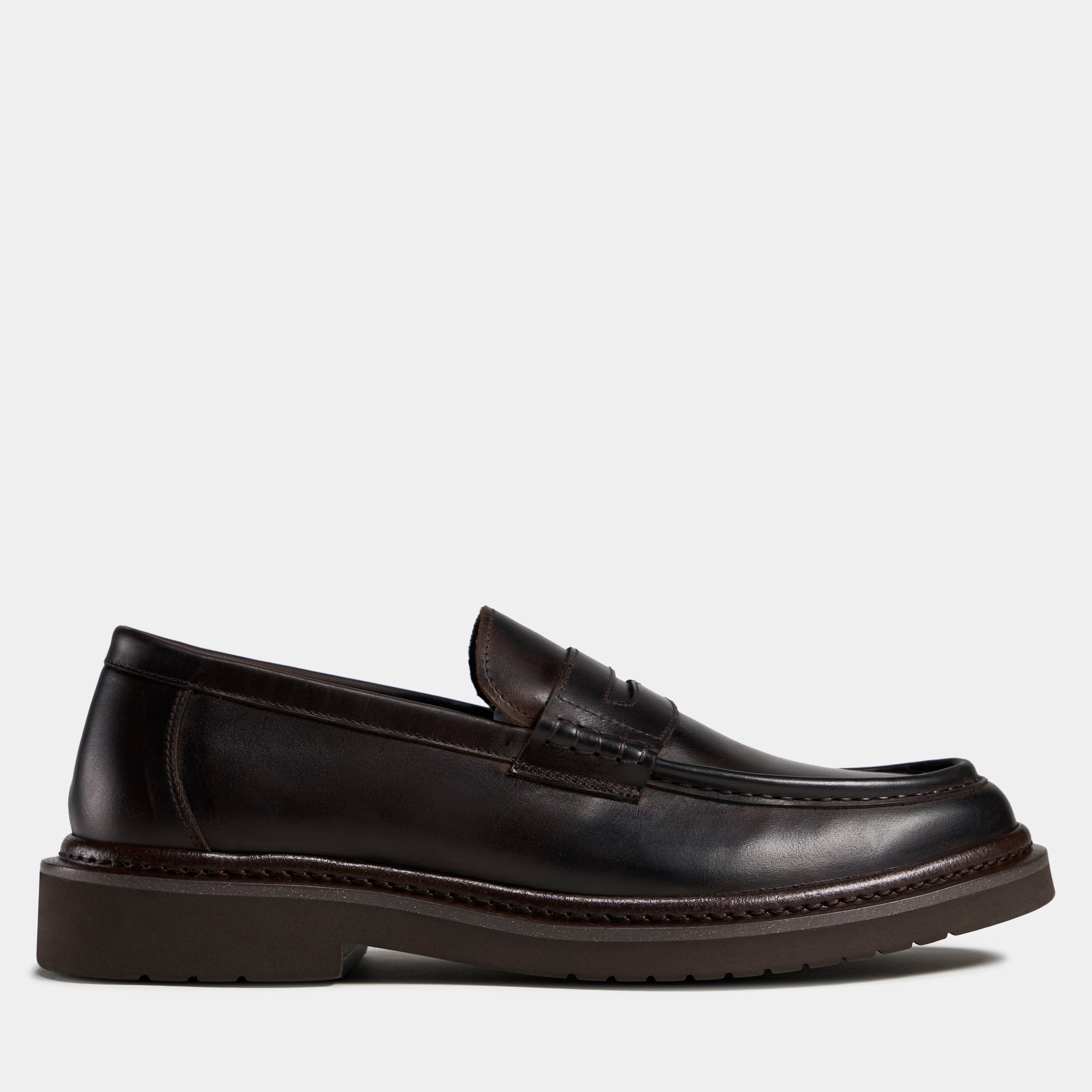 TGA by Ahler 2650 Loafer Dk Brown