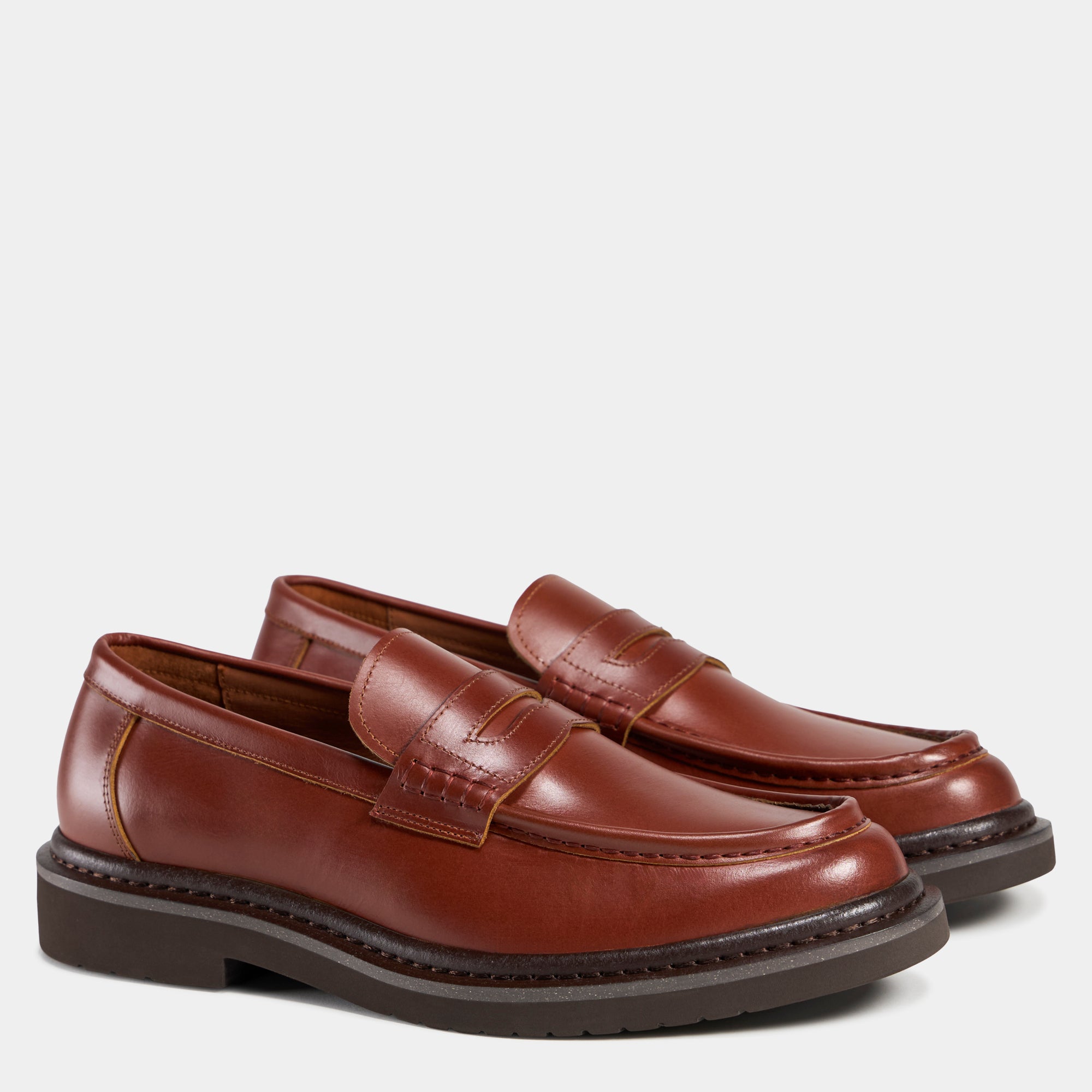 TGA by Ahler 2652 Loafer Brown