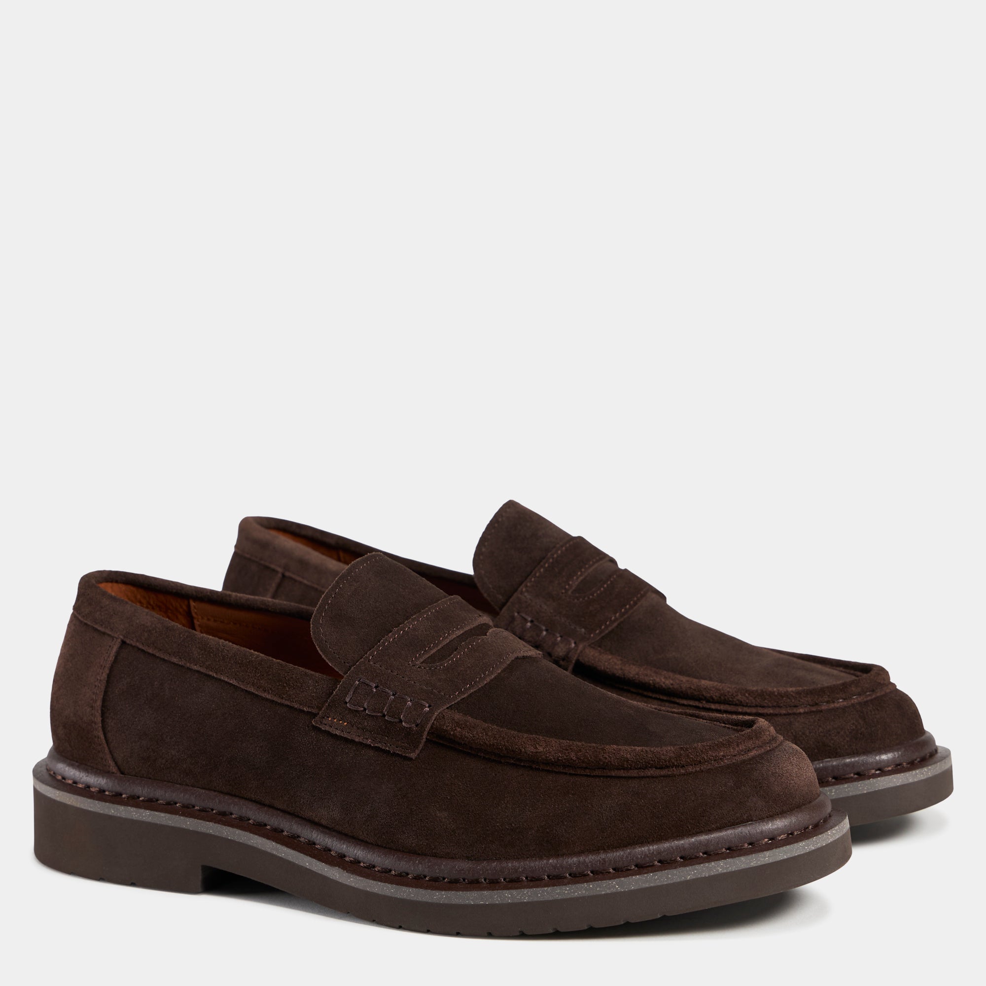TGA by Ahler 2653 Loafer Dk Brown
