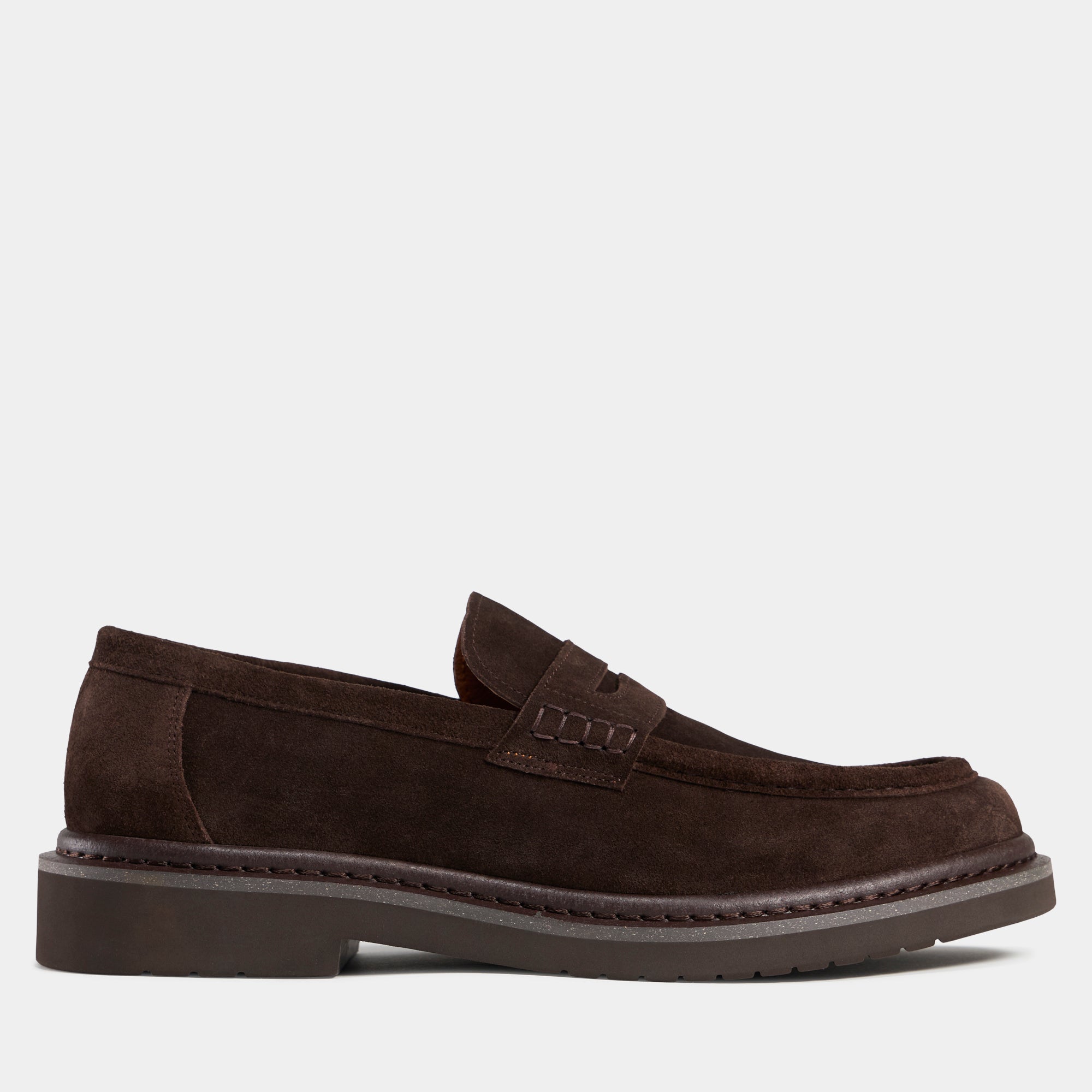 TGA by Ahler 2653 Loafer Dk Brown