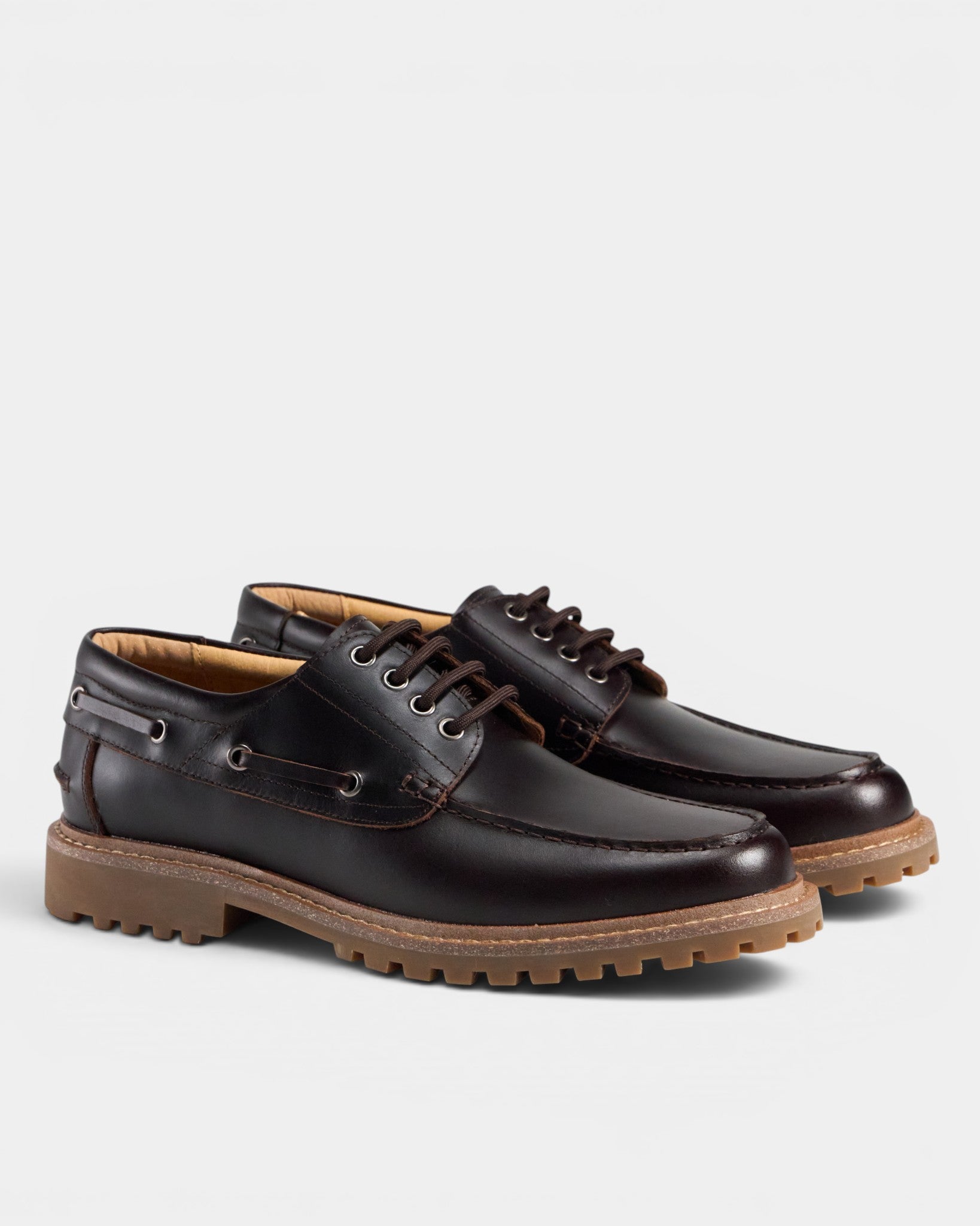 TGA by Ahler 2800 Derby shoe Dk Brown
