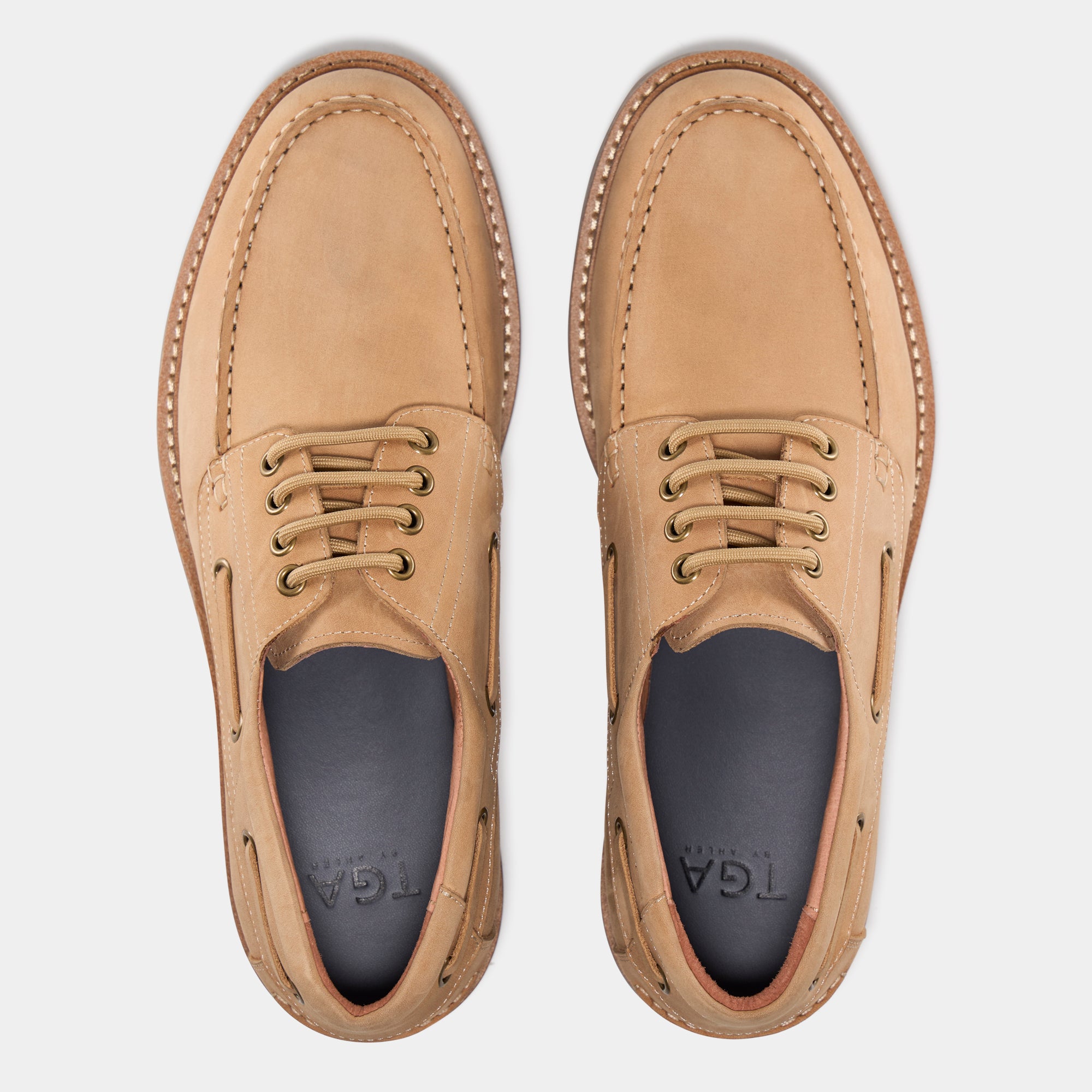 TGA by Ahler 2801 Derby shoe Tan
