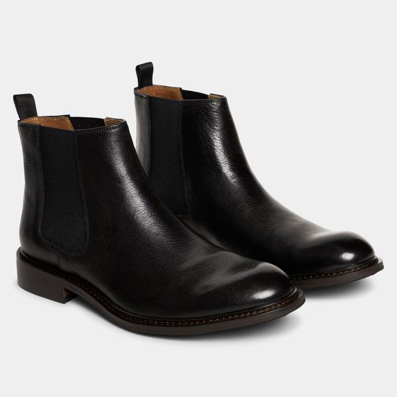 TGA by Ahler 3010 Chelsea boot Black
