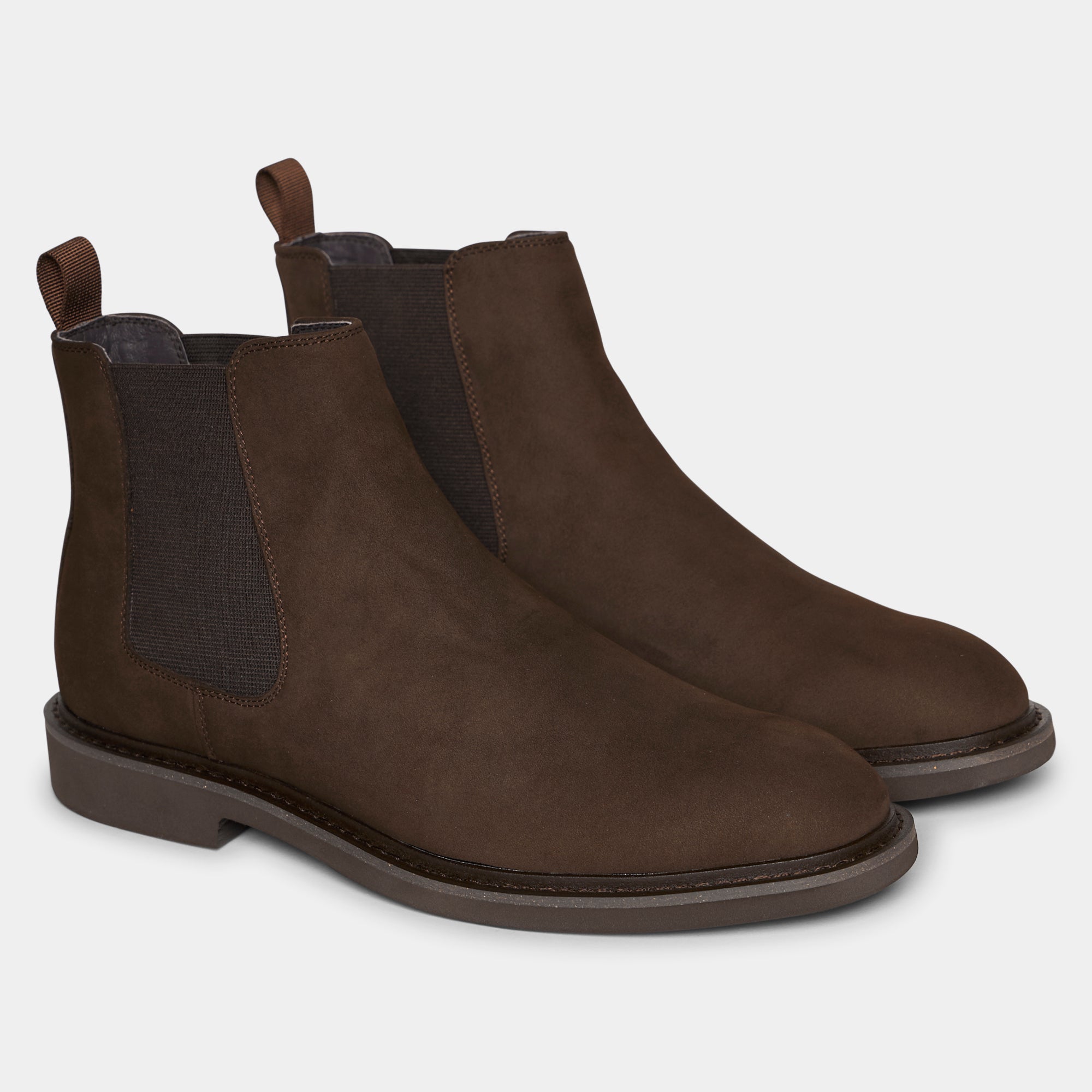 TGA by Ahler 3112 Chelsea boot Dk Brown