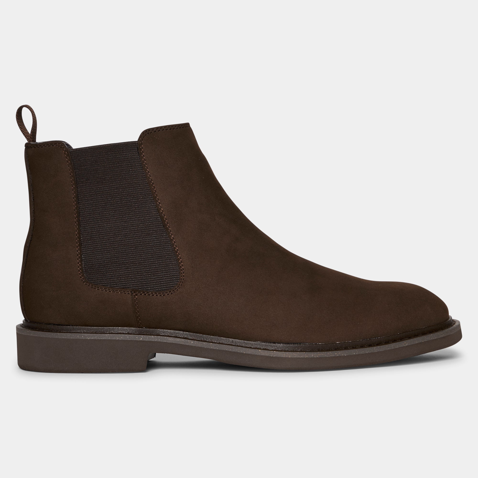 TGA by Ahler 3112 Chelsea boot Dk Brown