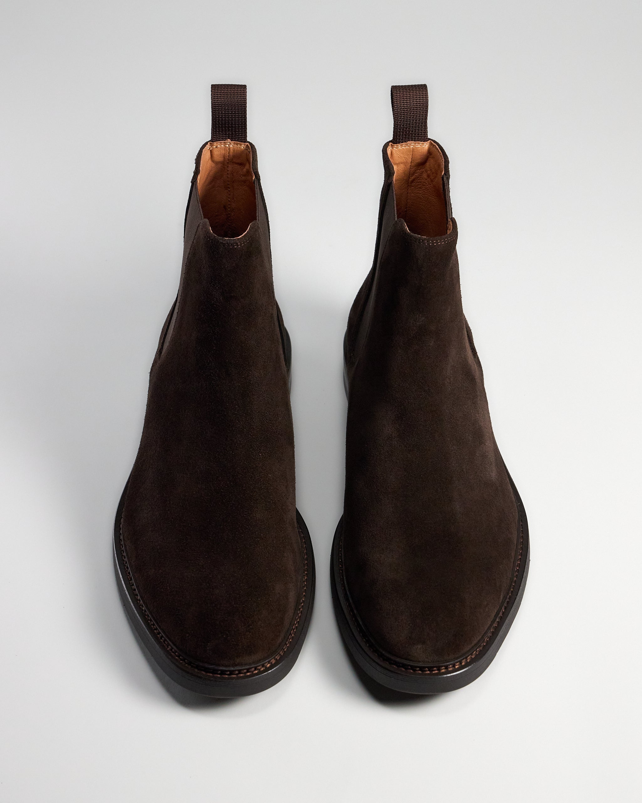 TGA by Ahler 3121 Chelsea boot Dk Brown