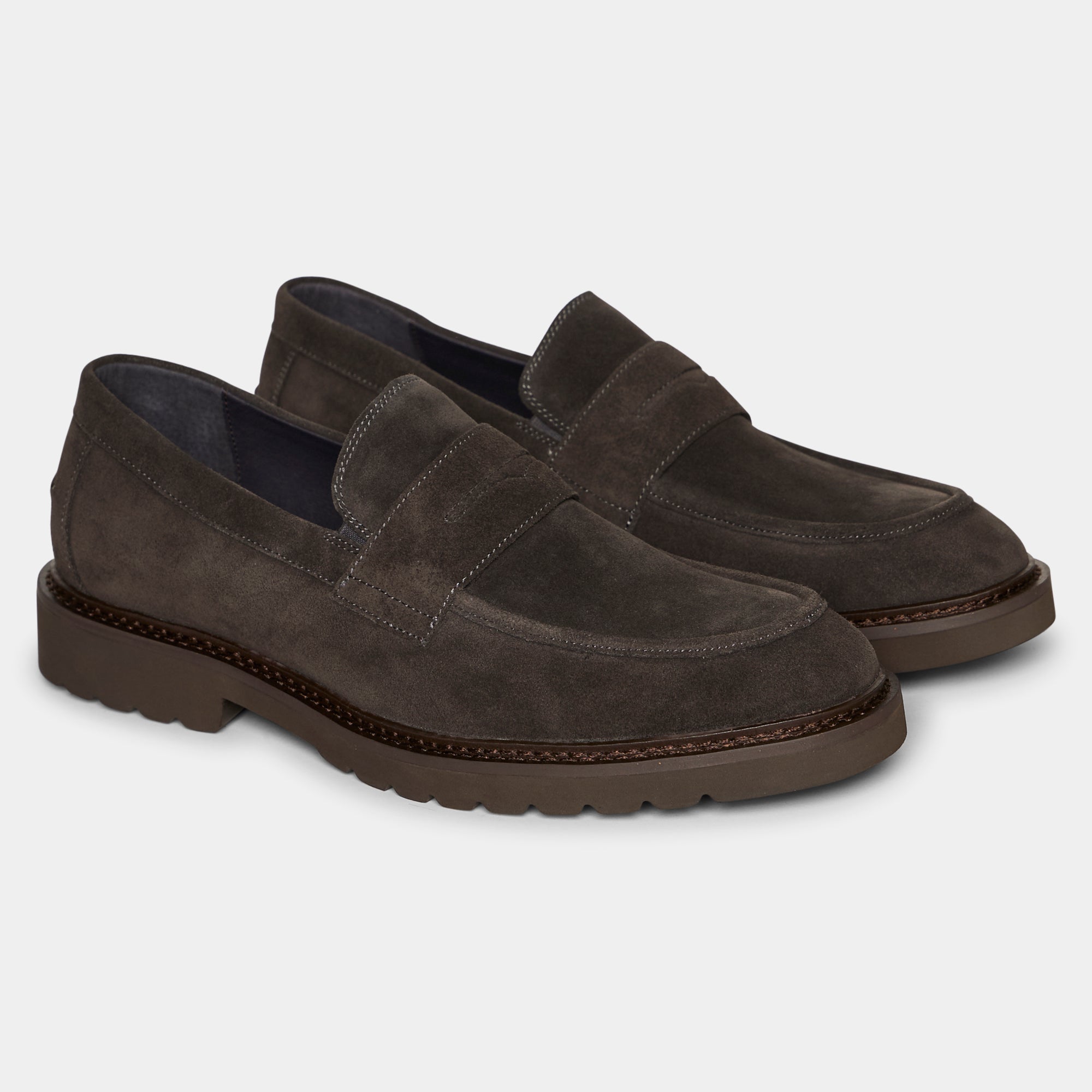 TGA by Ahler 4311 Loafer Grey-brown