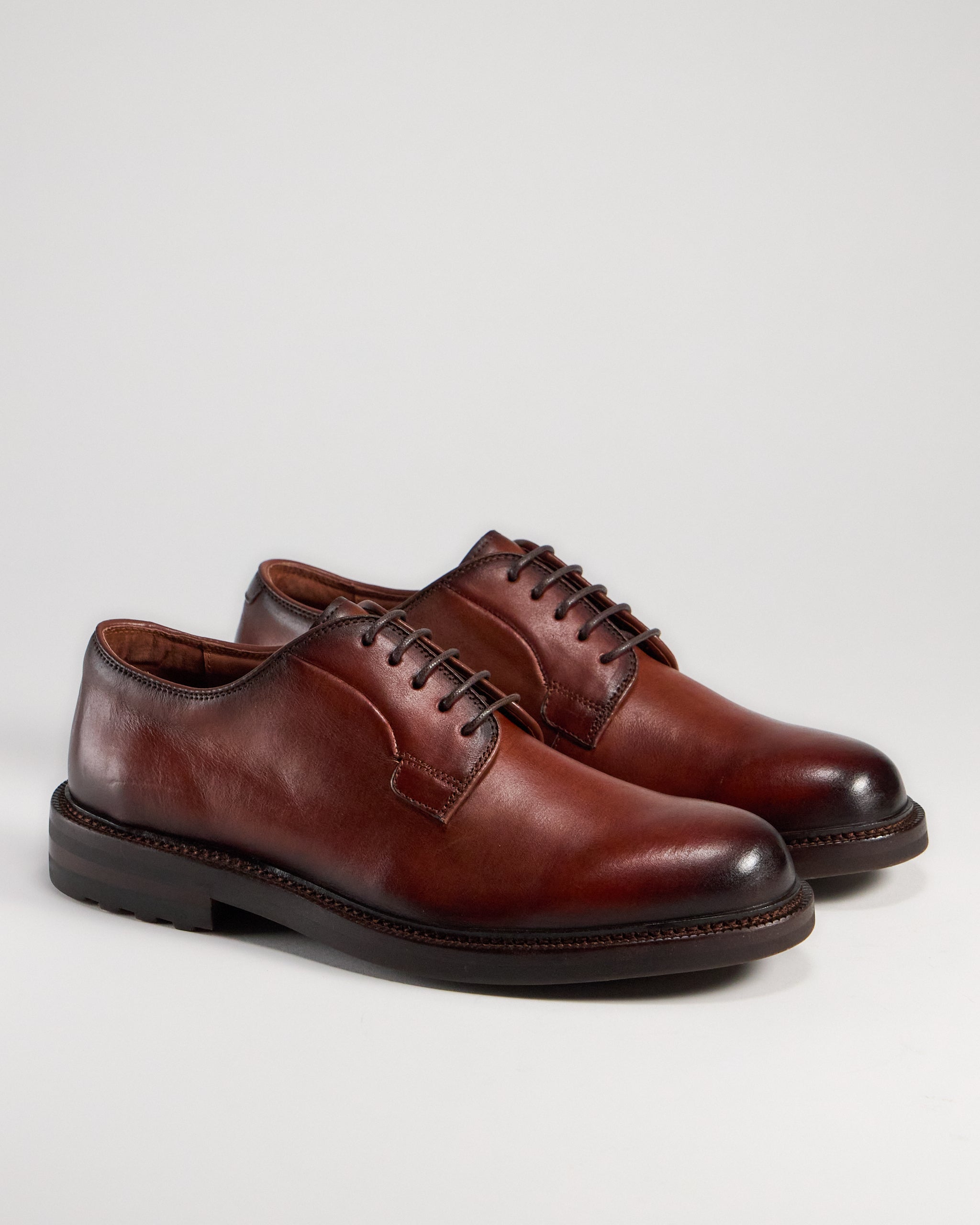 TGA by Ahler 5120 Derby shoe Tan