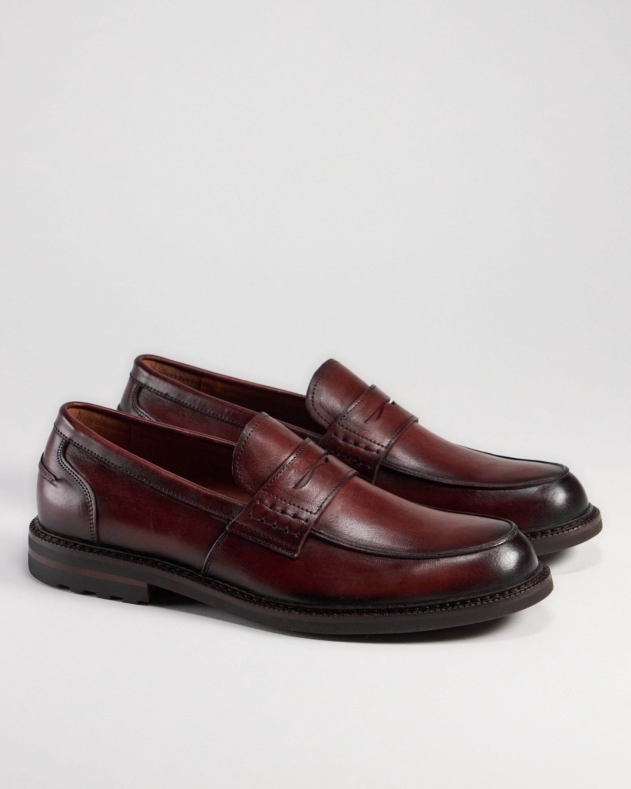TGA by Ahler 5130 Loafer Burgundy