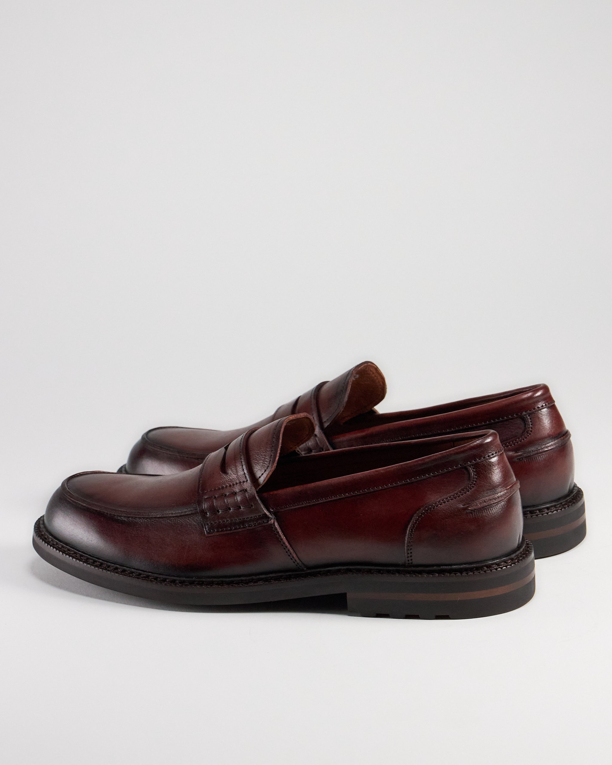 TGA by Ahler 5130 Loafer Burgundy