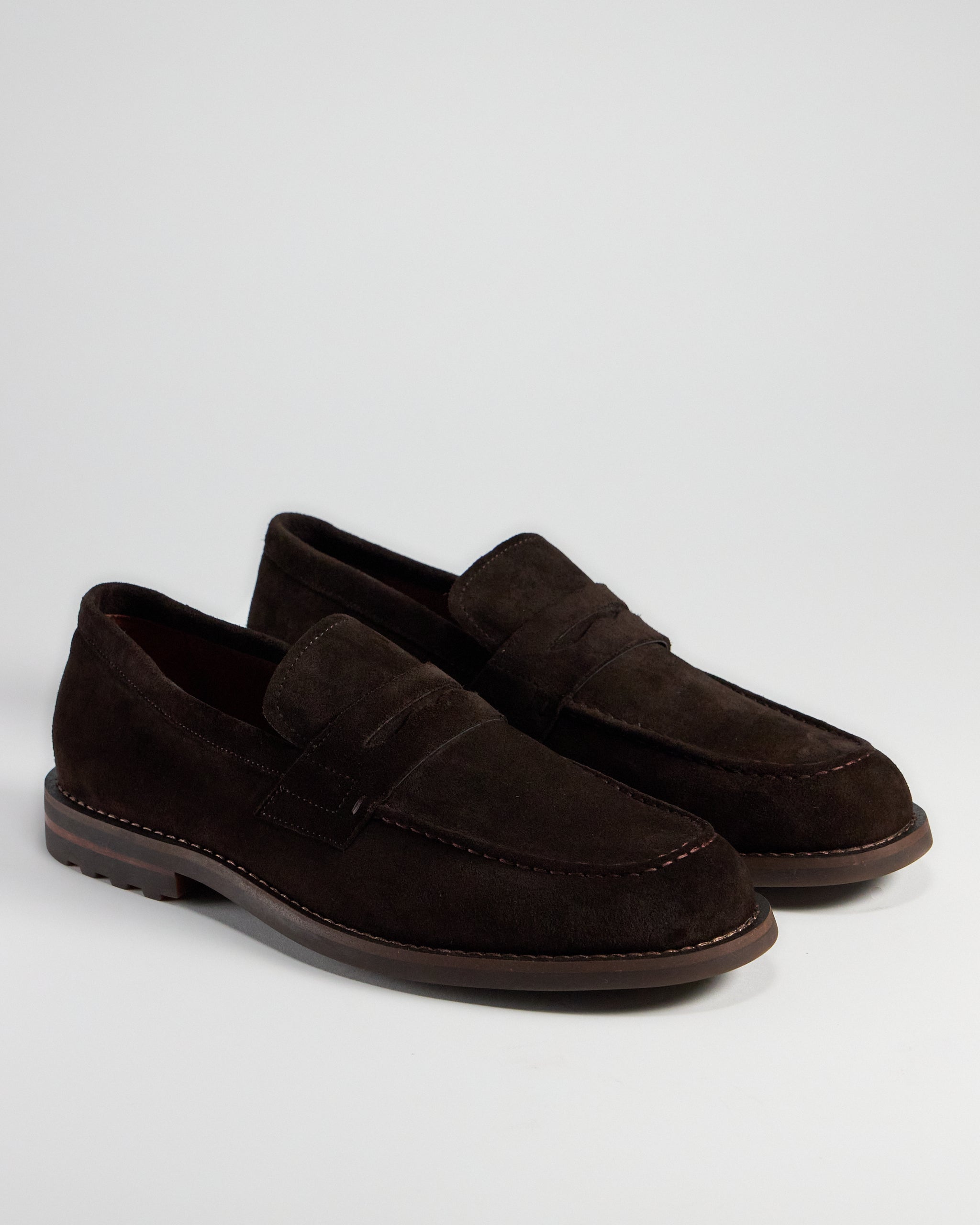 TGA by Ahler 5140 Loafer Dk Brown