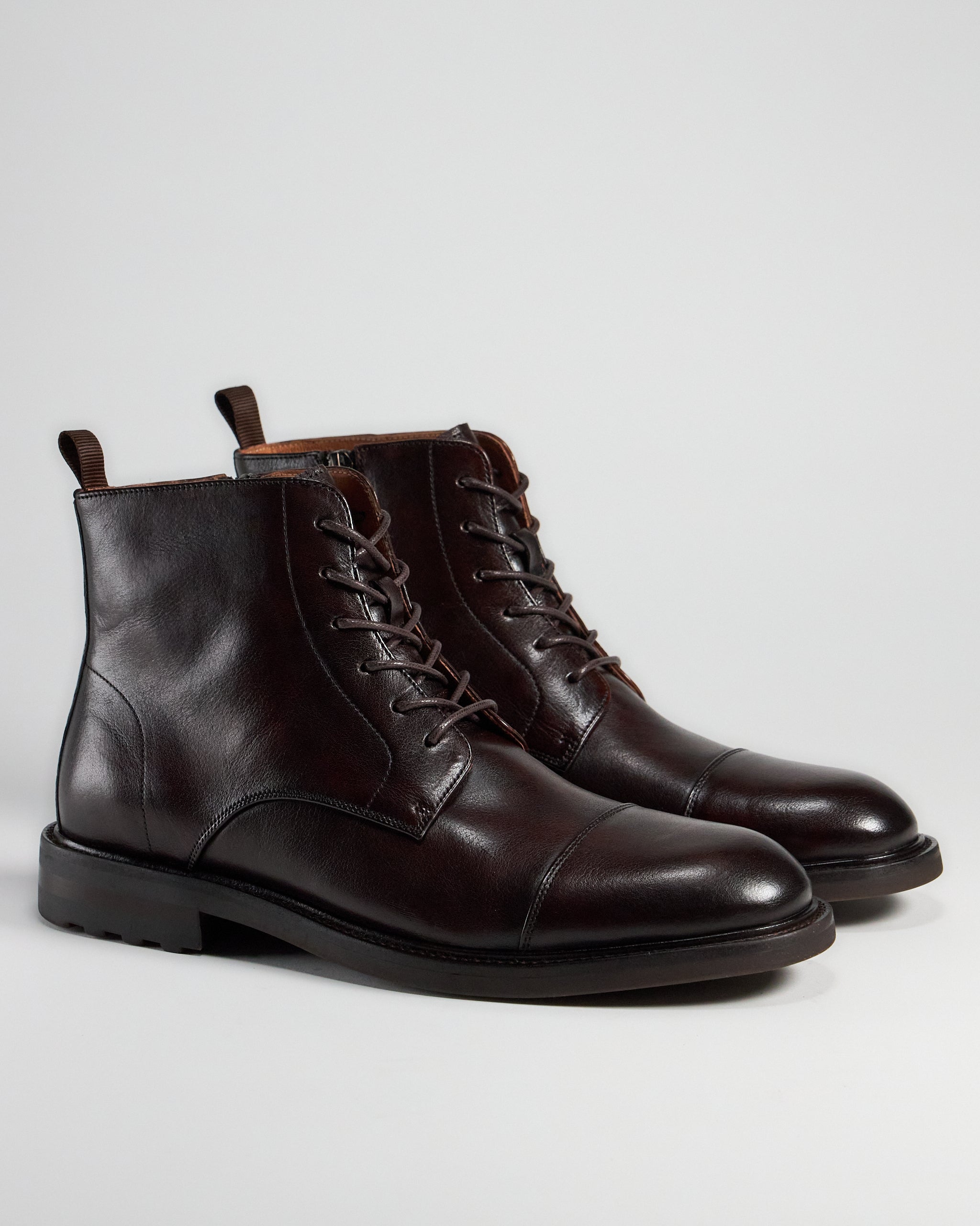 TGA by Ahler 5150 Laced boot Brown