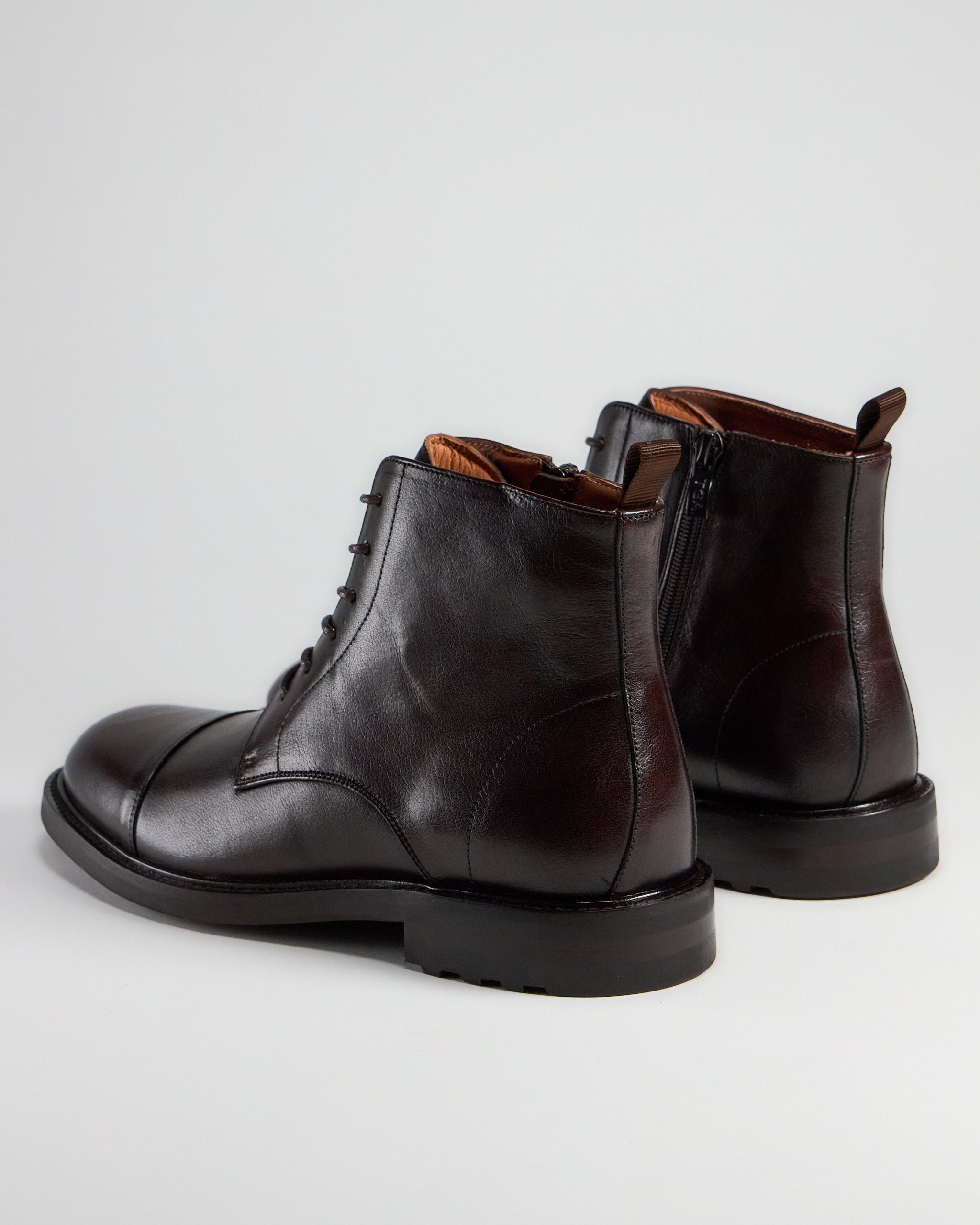 TGA by Ahler 5150 Laced boot Brown