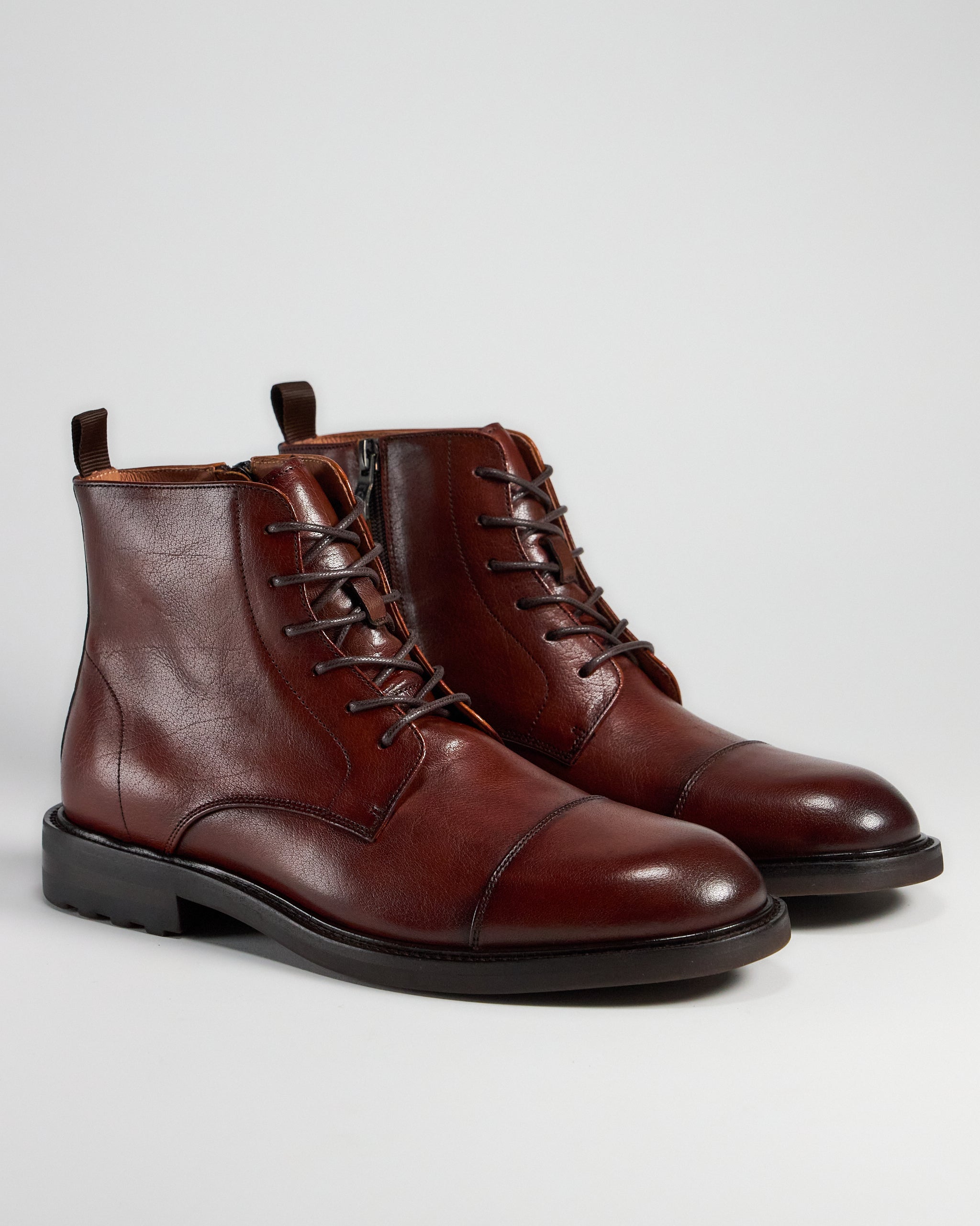 TGA by Ahler 5150 Laced boot Tan