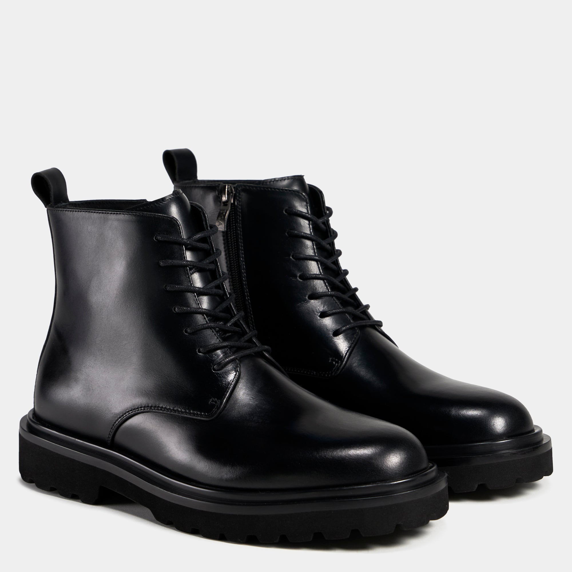 TGA by Ahler 6952 Laced boot Black