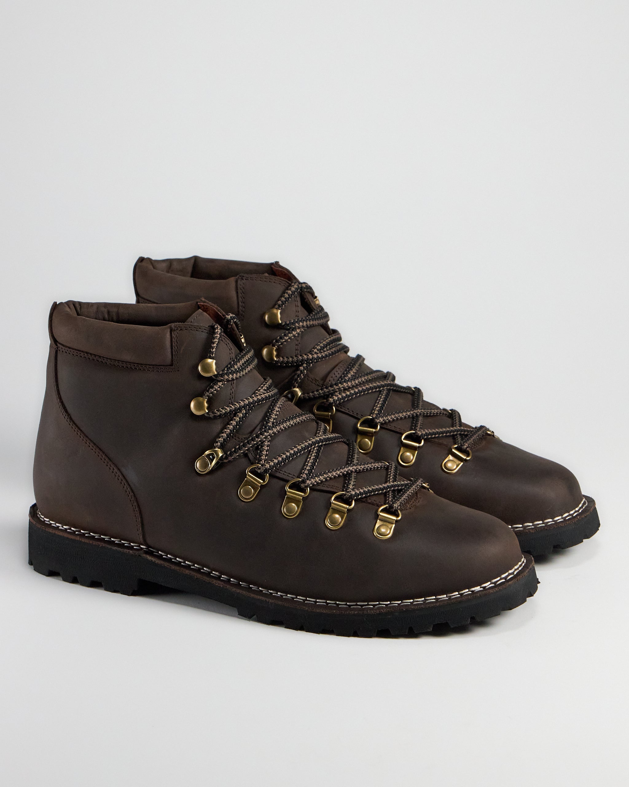 TGA by Ahler 7001 Laced boot Dk Brown
