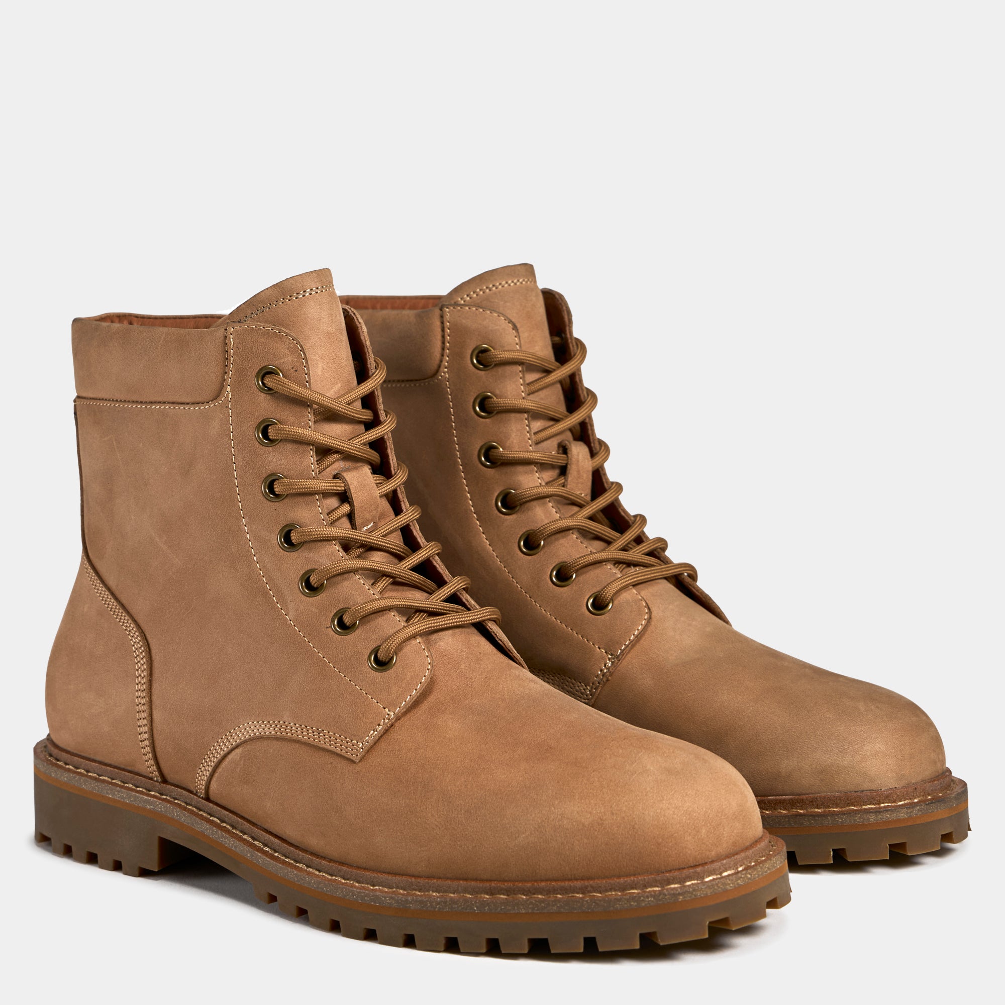 TGA by Ahler 7100 Laced boot Tan