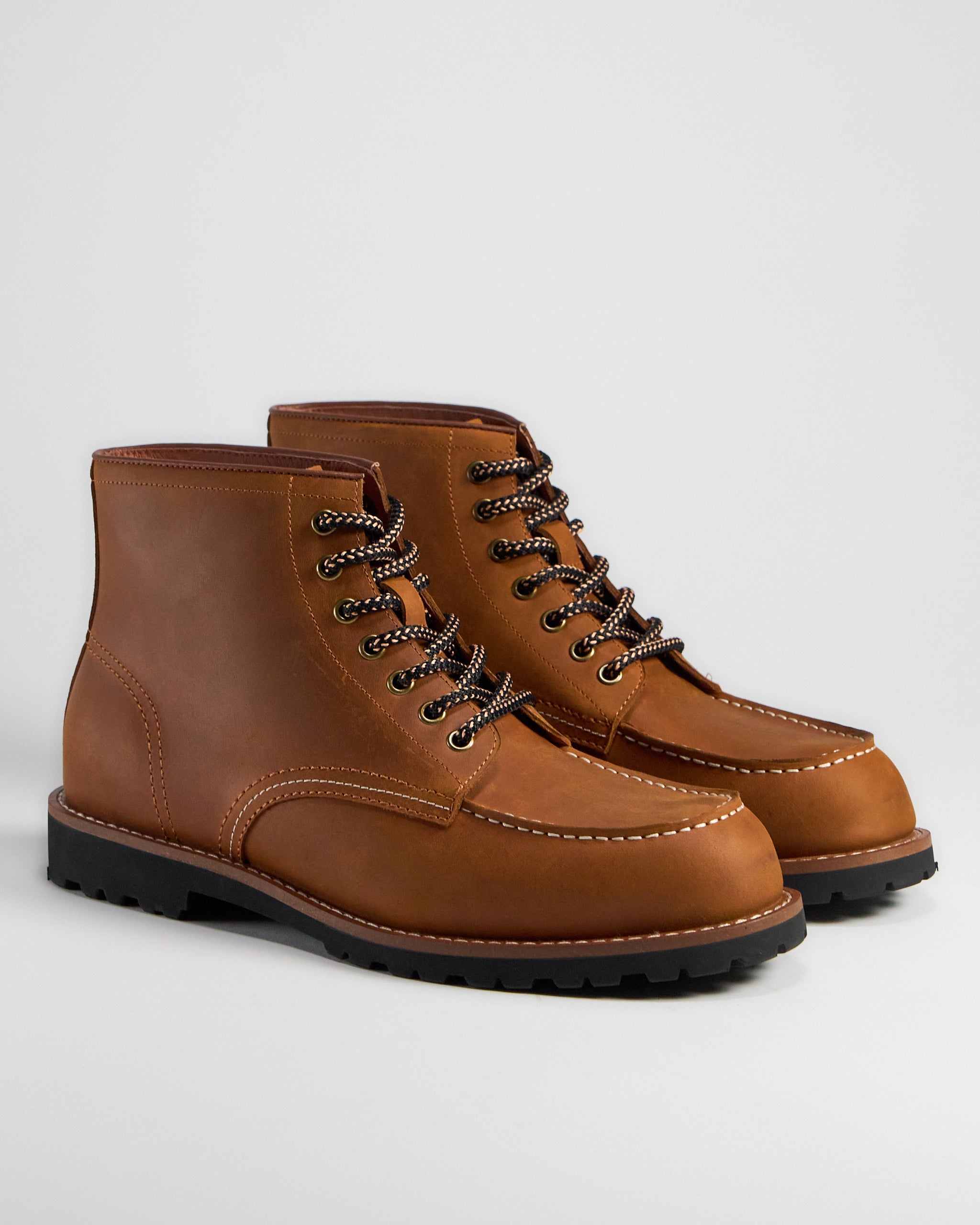 TGA by Ahler 7201 Laced boot Tan