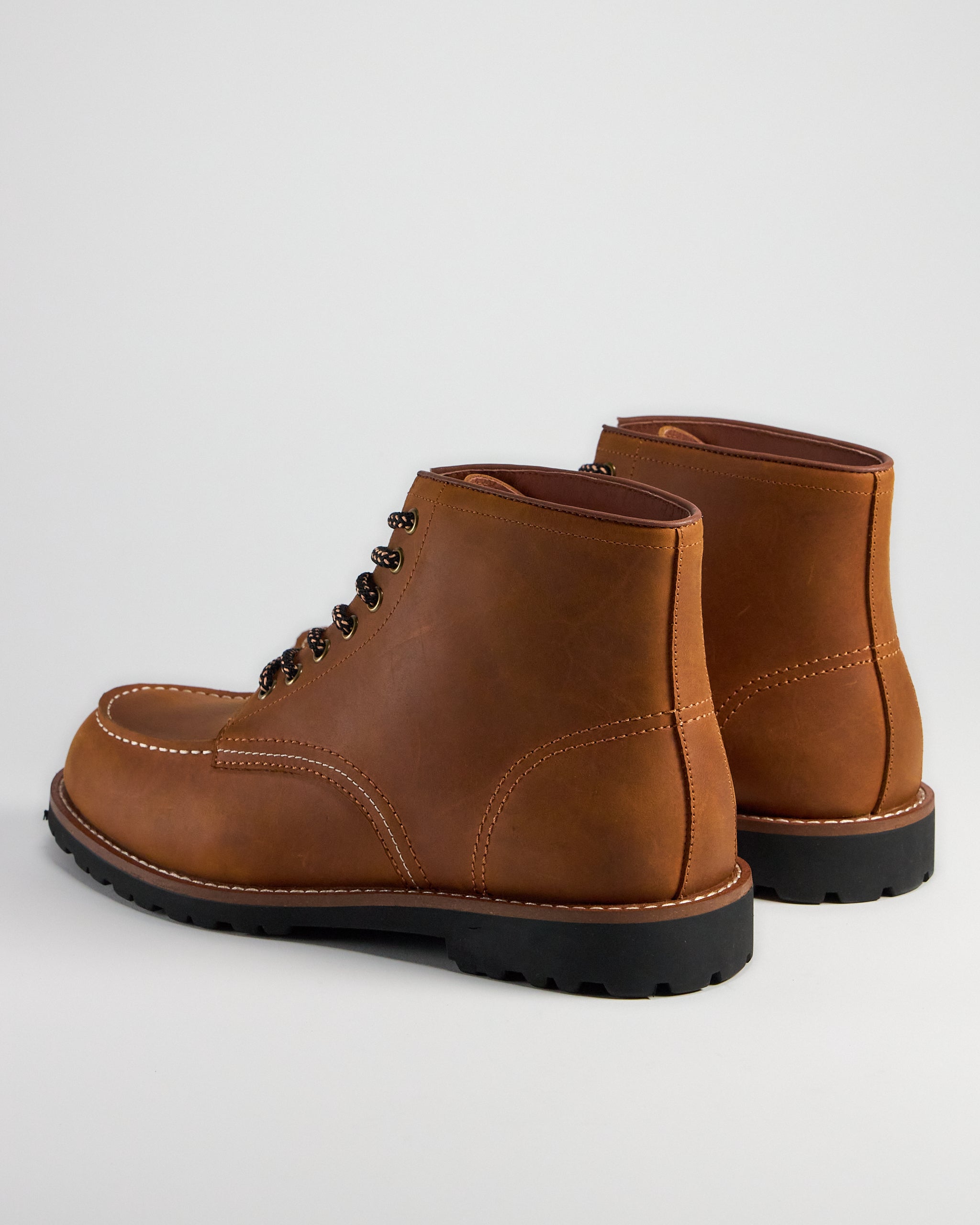 TGA by Ahler 7201 Laced boot Tan