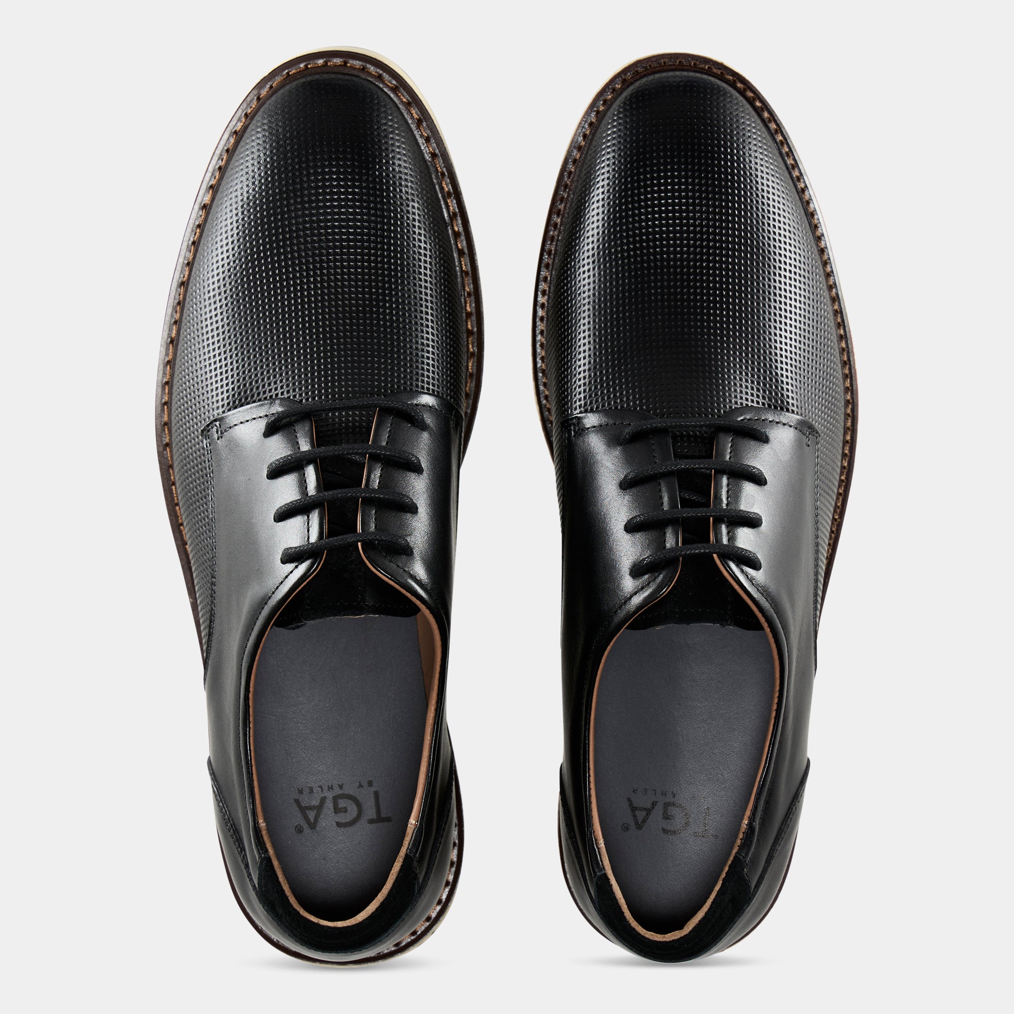 TGA by Ahler 8010 Derby shoe Black