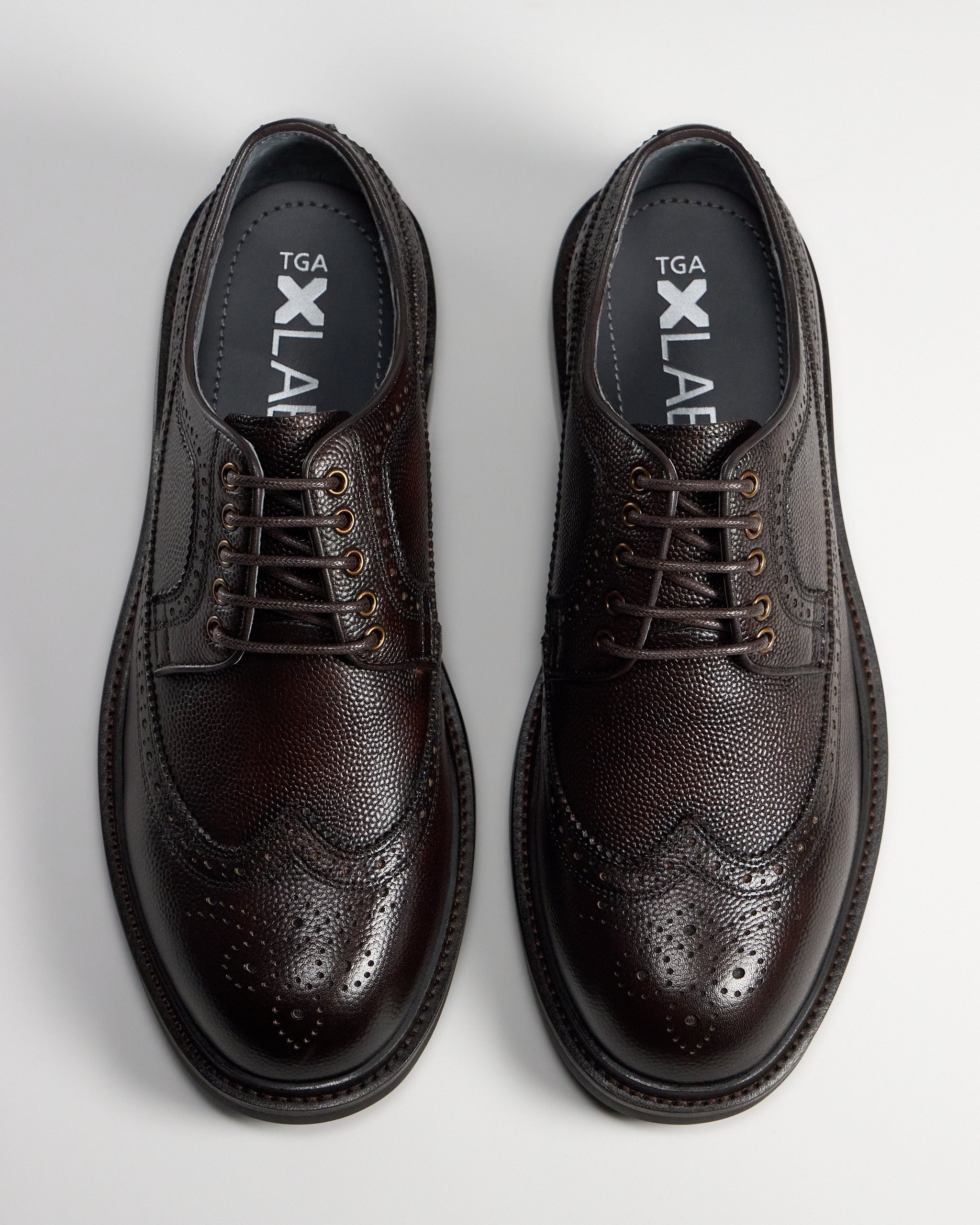TGA xLAB 832 Derby shoe Dk Brown