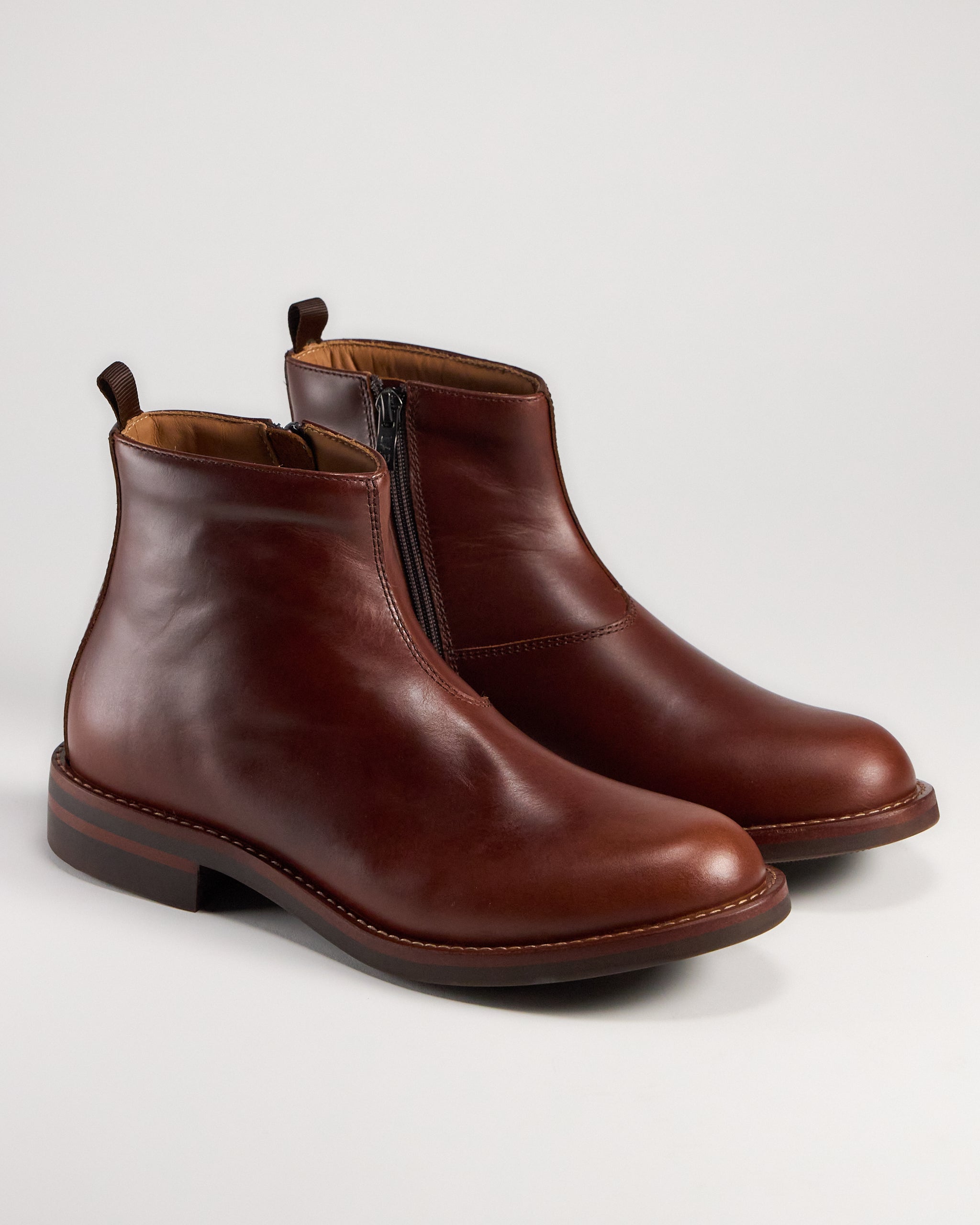 TGA xLAB 930 Zip Boot Brown
