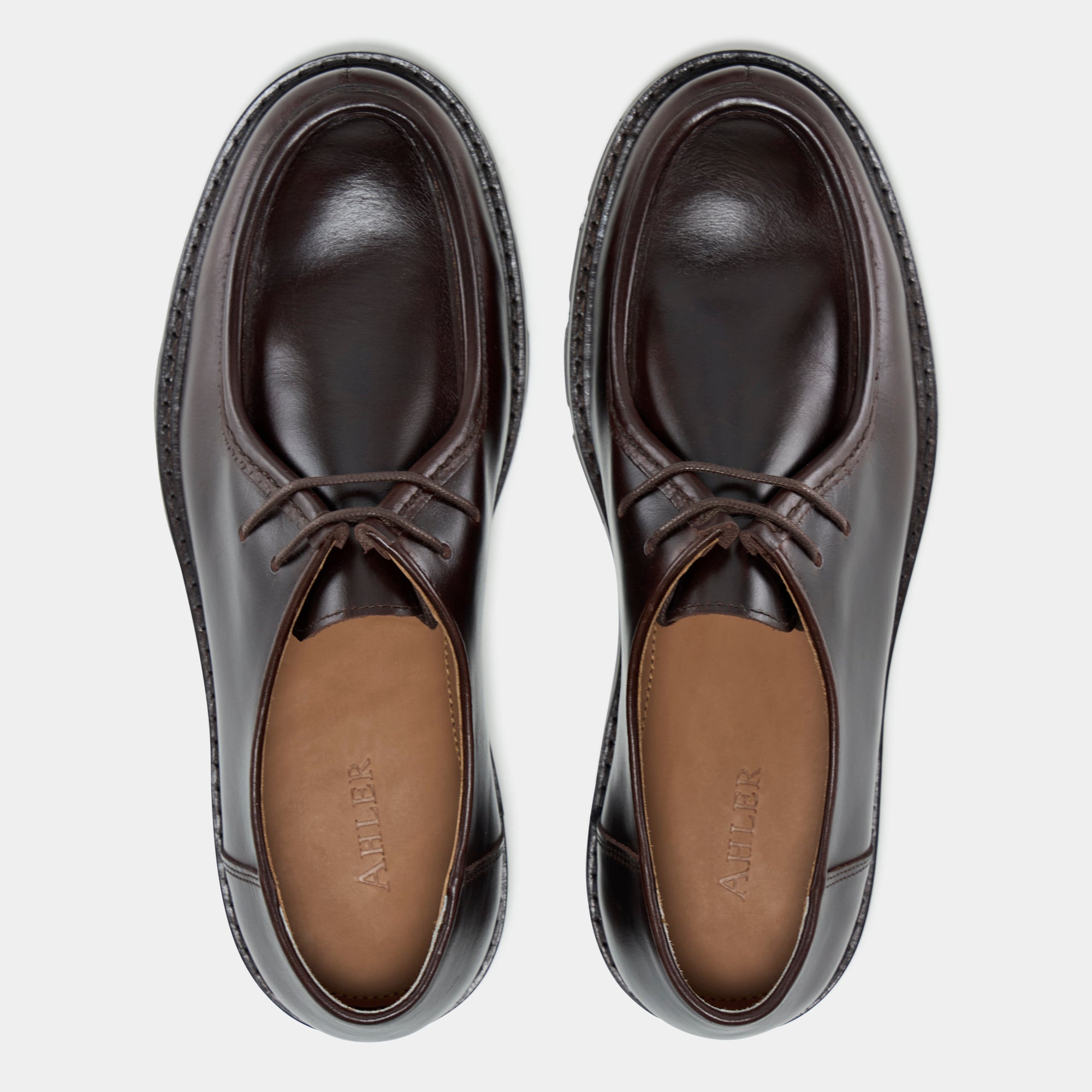 Ahler 95600 Derby shoe Dk Brown