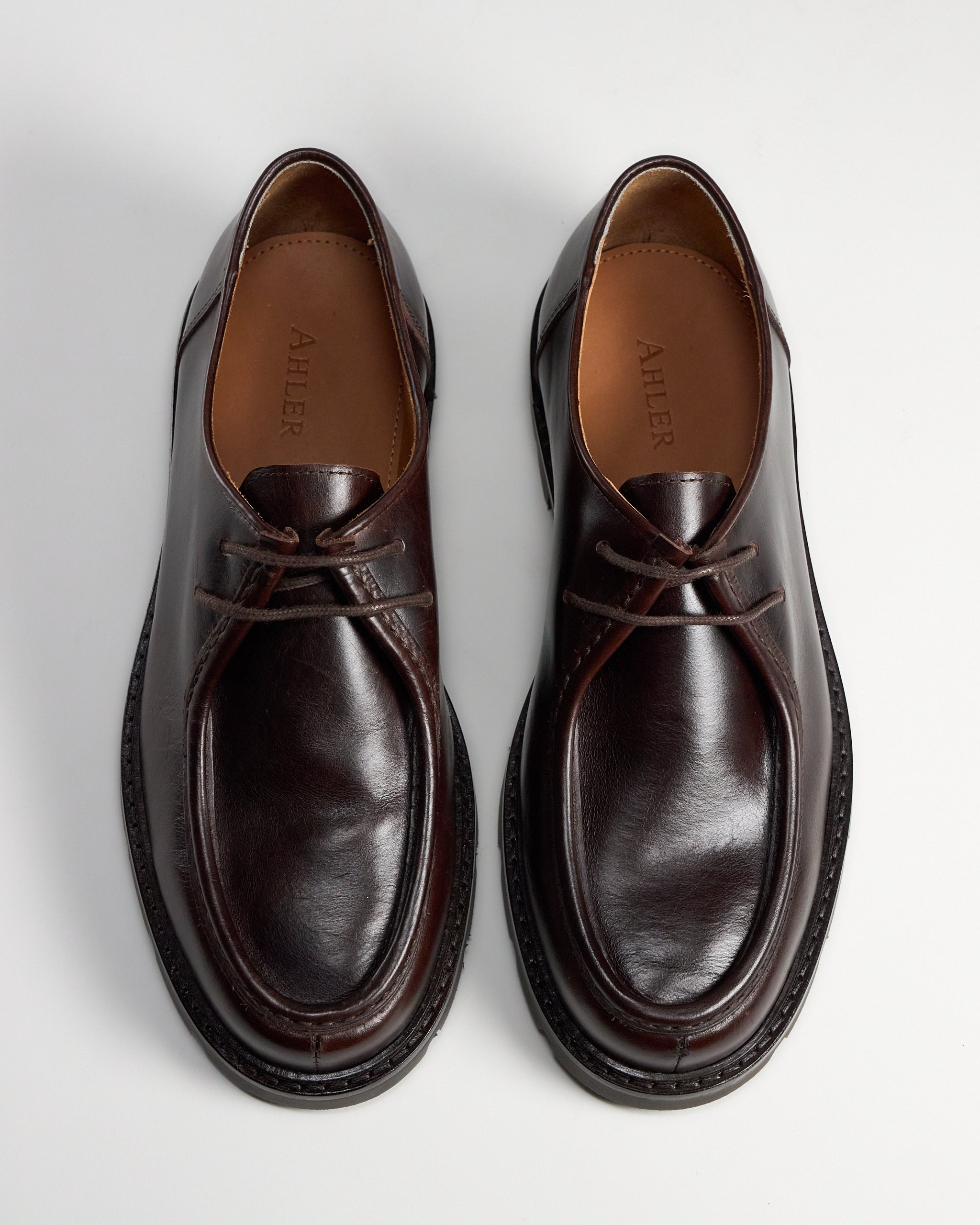 Ahler 95600 Derby shoe Dk Brown