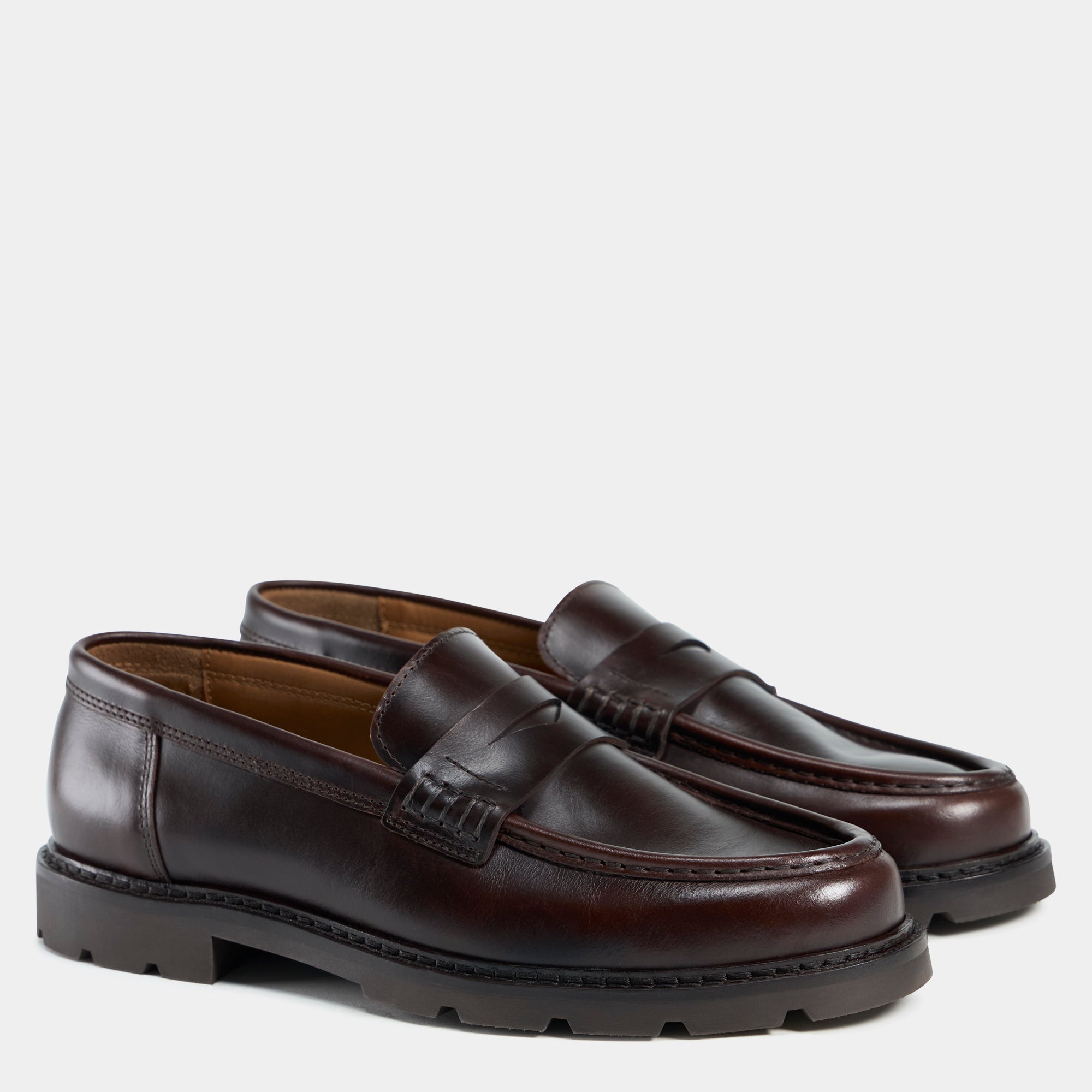 Ahler 95700 Loafer Dk Brown