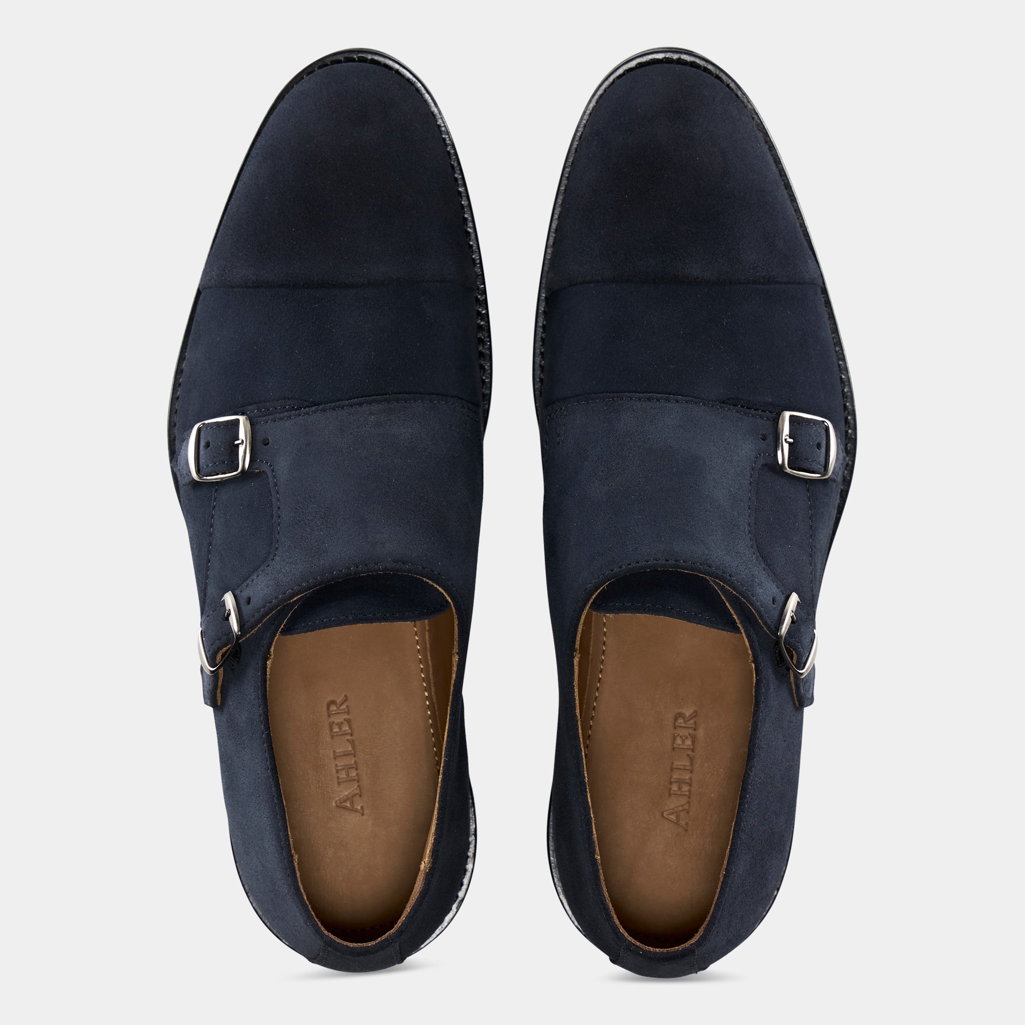 Ahler 98901 Monk shoe Navy