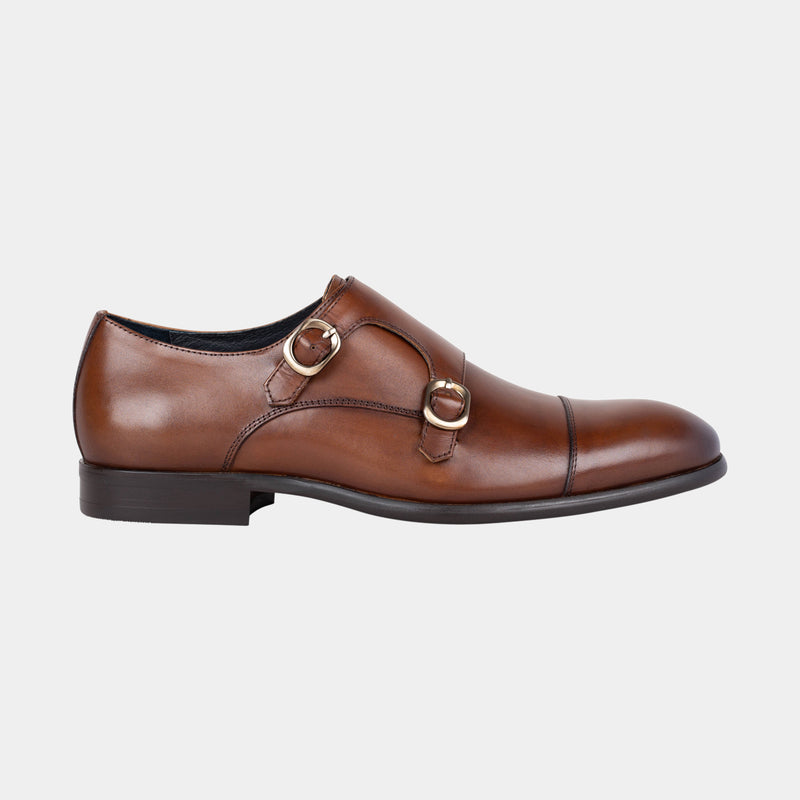 TGA by Ahler 1820 Monk shoe Tan