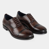 TGA by Ahler 2200 Oxford shoe Dk Brown